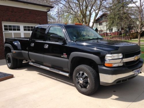 2001 chevrolet 3500 duramax 4x4 dually with banks turbo