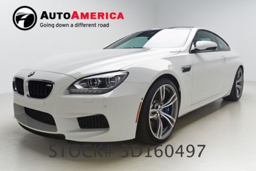 2014 bmw m6 25 low miles exec package driver assis package m wheels clean carfax