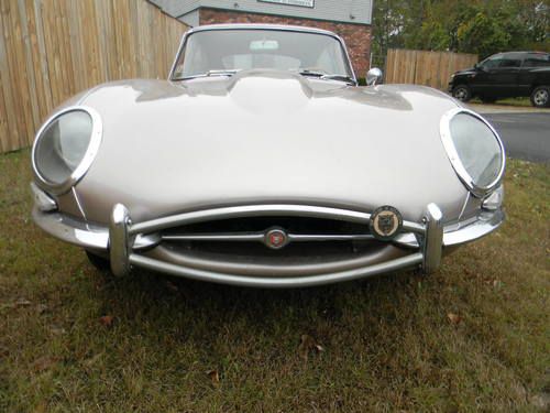 1964 jaguar e type 3.8 fixed head coupe ... rare opalescent sand