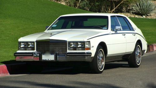 This immaculate 1985 cadillac seville only has 33k well documented miles.