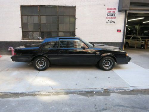 1987 buick grand national - one owner, very low miles