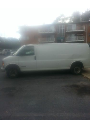 Work van, cargo van, van chevy van
