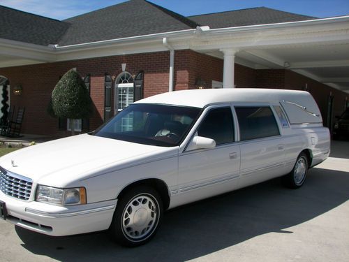 1998 cadillac superior commercial glass hearse