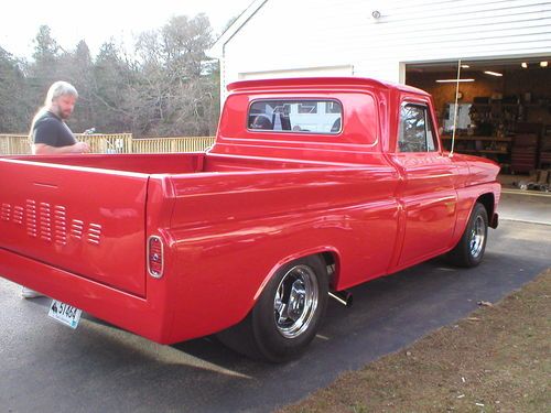 65 chevy c10 pro street, big block stroked,nos, frame off restore done, shaved