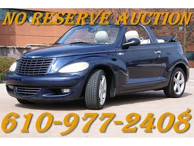 No reserve auction,one owner,gt turbo convertible;leather,all original,like new