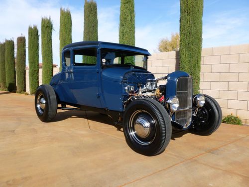 1929  ford a-v8 5 window coupe