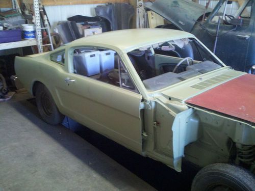 1965 ford mustang fastback 2+2 project