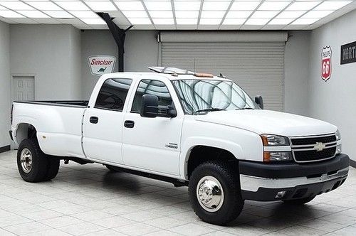 2006 chevy 3500 diesel 4x4 dually lt2 crew cab leather sunroof bose 1 owner