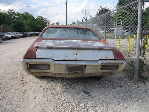 1968 68 gto 2 door hard top project bill of sale lost title