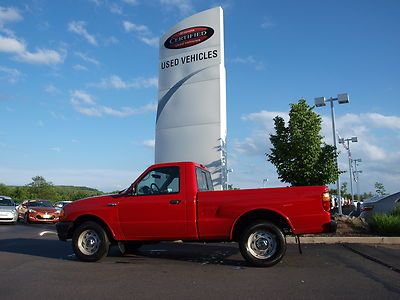 2003 red pick up truck automatic b2300 clean carfax one owner 4 cylinder