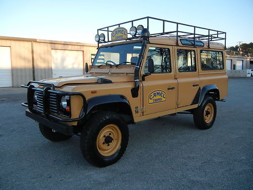 1987 frame off rebuilt defender 110 tdi with galvanized chassis and 300tdi