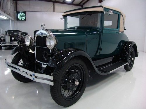 1928 ford model a sport coupe, one of the finest anywhere!