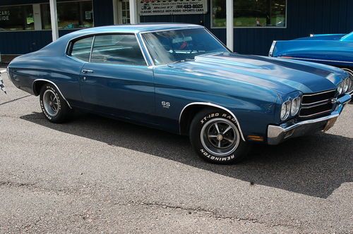 1970 chevelle ss 396 cu in with protect-o-plate and original invoice!!