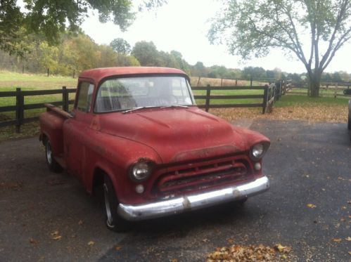 1955 chevy step-side truck