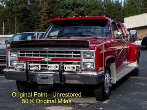 1986 chevy dually 4 door silverado - 454 - 52k original miles -totally original
