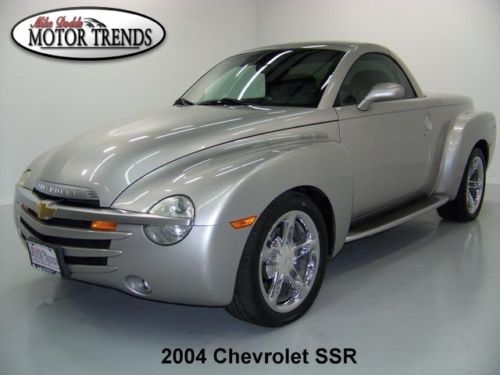 2004 chevy ssr ls chrome wheels running boards bed kit leather heated seats 37k