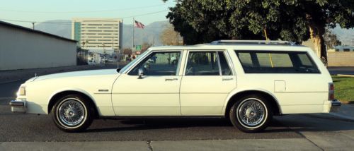 California original, one owner 1986 buick lesabre estate wagon, 133k orig miles