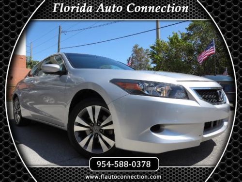 08 honda accord ex-l coupe auto leather sunroof low miles 1-owner clean car