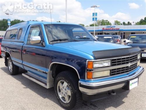1993 truck used 5.7l v8 gas 4wd blue