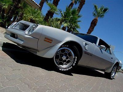 1976 pontiac trans am same owner over 30 years full phs docs selling no reserve!