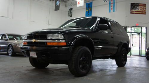 *no reserve* 2000 chevy blazer 4x4 blacked out &amp; serviced