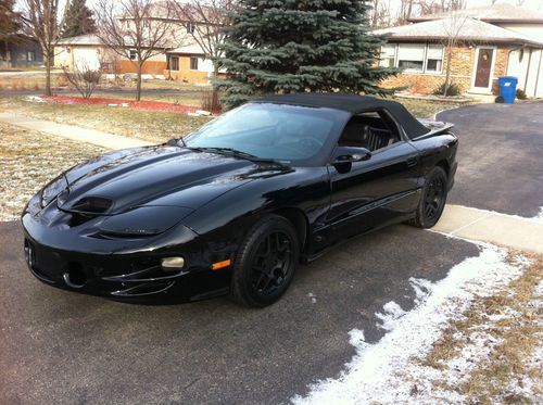 2001 ws6 trans am convertible 6 speed 85k miles full exhaust- no reserve!!