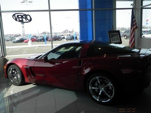 2013 grand sport 6.2l auto crystal red tintcoat