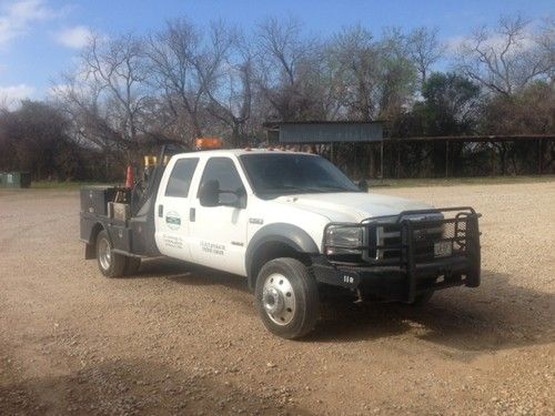 2006 ford f-550 crew cab 4 wheel drive, welder included