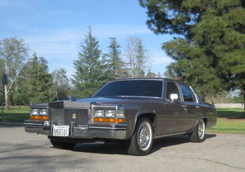 1982 cadillac sedan de ville - 65k orig. miles &amp; one owner!!!