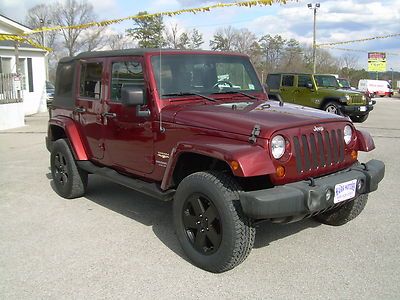 2007 jeep wrangler 4x4 unlimited sahara only 51k miles!!!