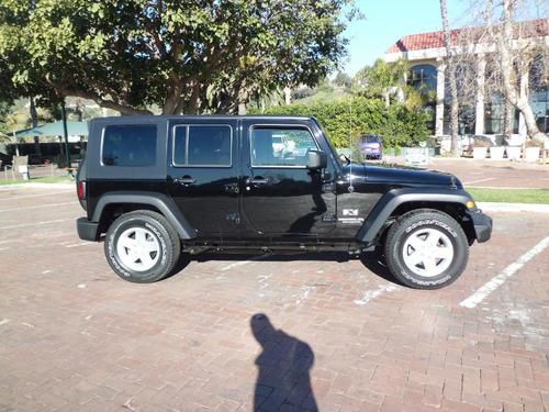 2007 jeep wrangler x unlimited 4 door / 55k / 2wd !!!!!