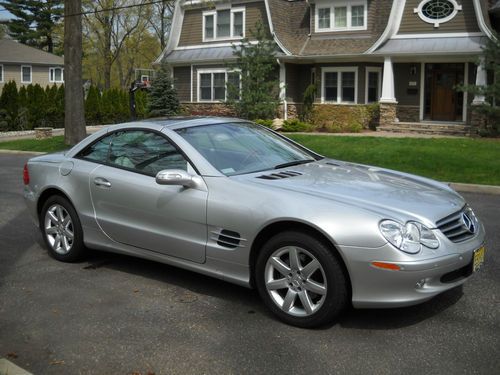 2005 mercedes-benz sl500 only 8k miles mb factory warranty like new pano roof