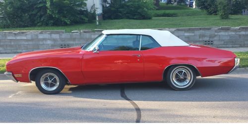 1970 buick skylark convertible  *numbers matching, a/c, cruise control*