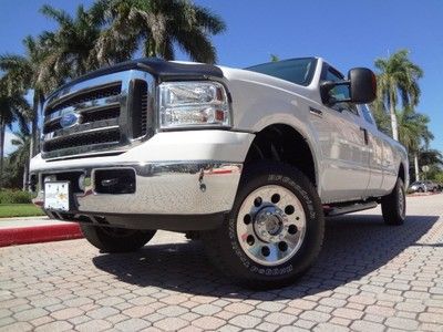 2005 ford f-250 supercab xlt fx4 4x4 longbed 1 owner rust free clean carfax nice