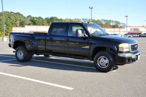 Dually crew cab 6.6l duramax w allison trany turbo diesel one owner no reserve