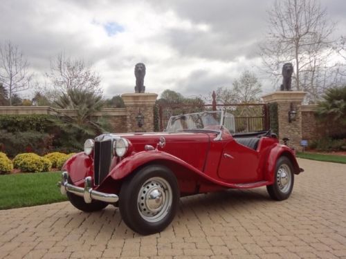 1953 mg td* rare and a beauty* owned by same owner for over 40 yrs* a must see