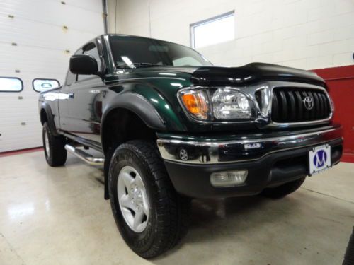 2001 toyota tacoma dlx extended cab pickup 2-door 3.4l carfax cert.no reserve
