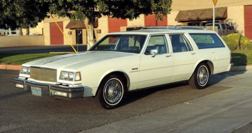 California original, one owner 1986 buick lesabre estate wagon, 133k orig miles