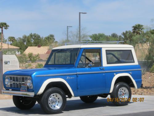 No reserve 1968 ford bronc eairly 4wd 4x4 daily driver matching numbers runs