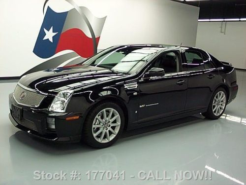 2008 cadillac sts-v supercharged sunroof nav 35k miles texas direct auto