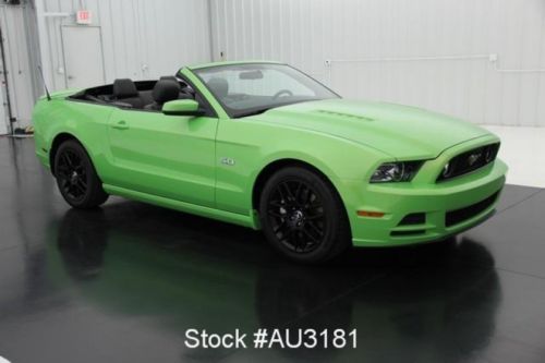 13 gt 5.0 v8 convertible 14k low miles 18in wheels leather 1 owner keyless entry