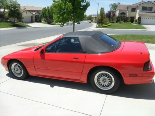 1991 mazda rx-7 convertible, one owner well maintained