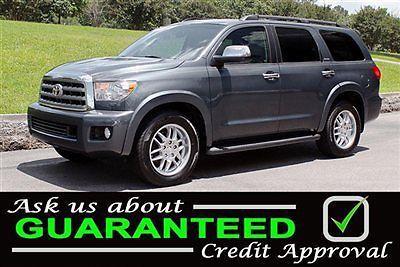 08 toyota sequoia platinum nav heated seats roof loaded! 4runner limited 07 09