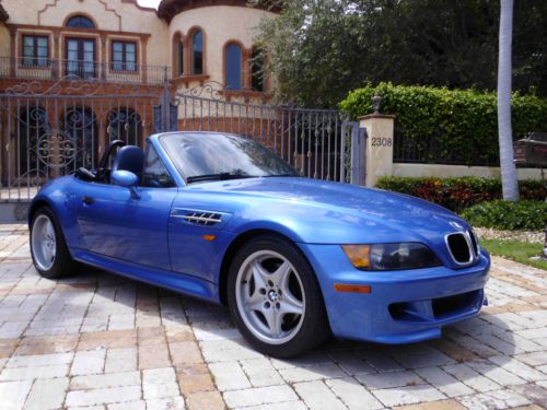 1998 bmw z3 m roadster convertible*1 owner fl car*46,000 miles*like new!