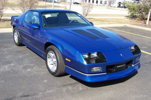 1990 chevrolet camaro iroc 1le 1 of 34 built only 121 actual miles time capsule!
