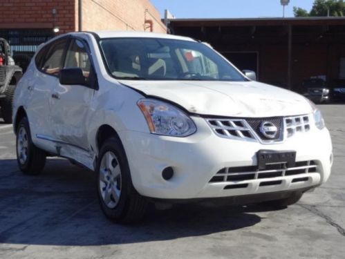 2013 nissan rogue s damaged repairable fixable salvage runs! cooling good! l@@k!