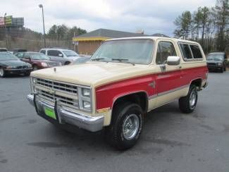 1985 k5 350ci pampered miles ga truck rust free 2 owner looks new inside bid now