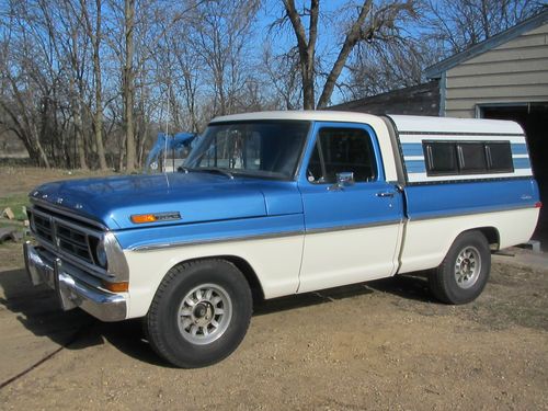 1972 ford f-100 truck totally rust free