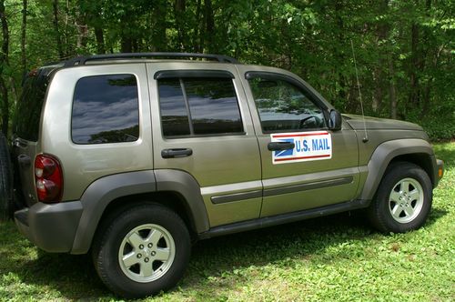 2006 jeep liberty 4x4 right hand drive mail deliery vehicle very good condition