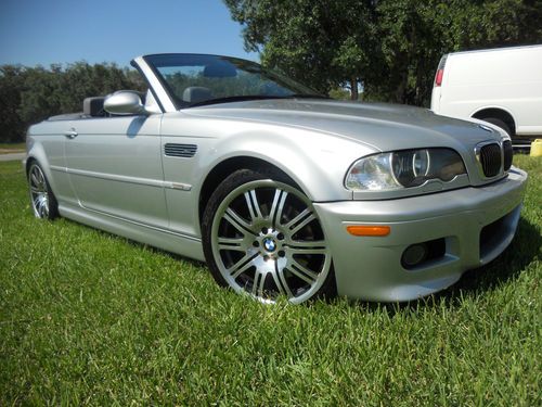 2004 bmw m3 base convertible sport package and winter package 2-door 3.2l